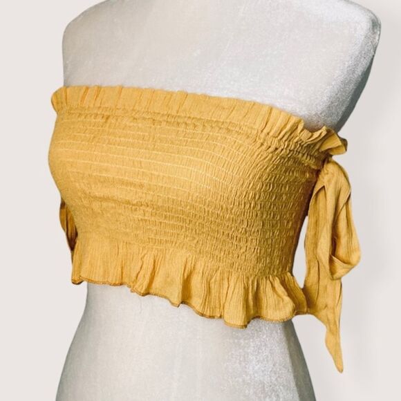 In The Beginning Tops - LA Brand In The Beginning Simply Smocked Tube Top